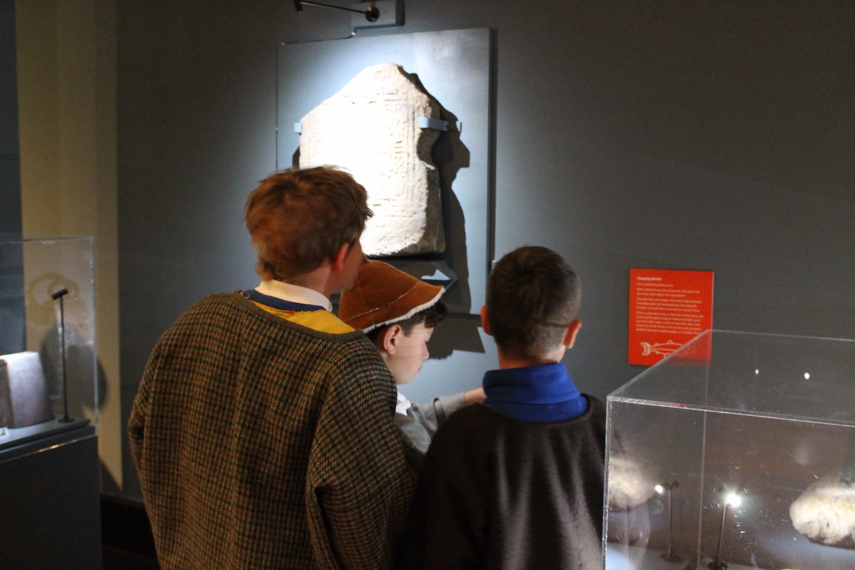 perthartgallery's tweet photo. @KenmorePS had great morning exploring #PictsandPixels and the rest of #PerthMuseum, learning about the digital side from @univofstandrews https://t.co/JOD6m3SoLT