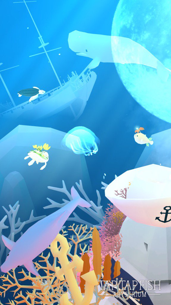 hawkong16's tweet photo. 나의 보름달 물 해파리:) 
#taptapfish
Download: https://t.co/i1TNgfknaf https://t.co/qgsO0NWHBK