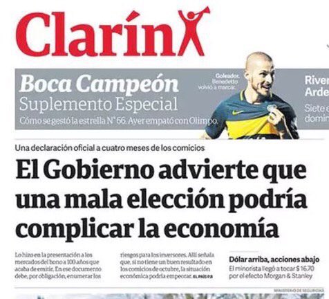 matiasmartin's tweet photo. Muy buen la tapa. La hizo @EameoOk ? 
#PeriodismoIndependiente https://t.co/ovuUYOBuun