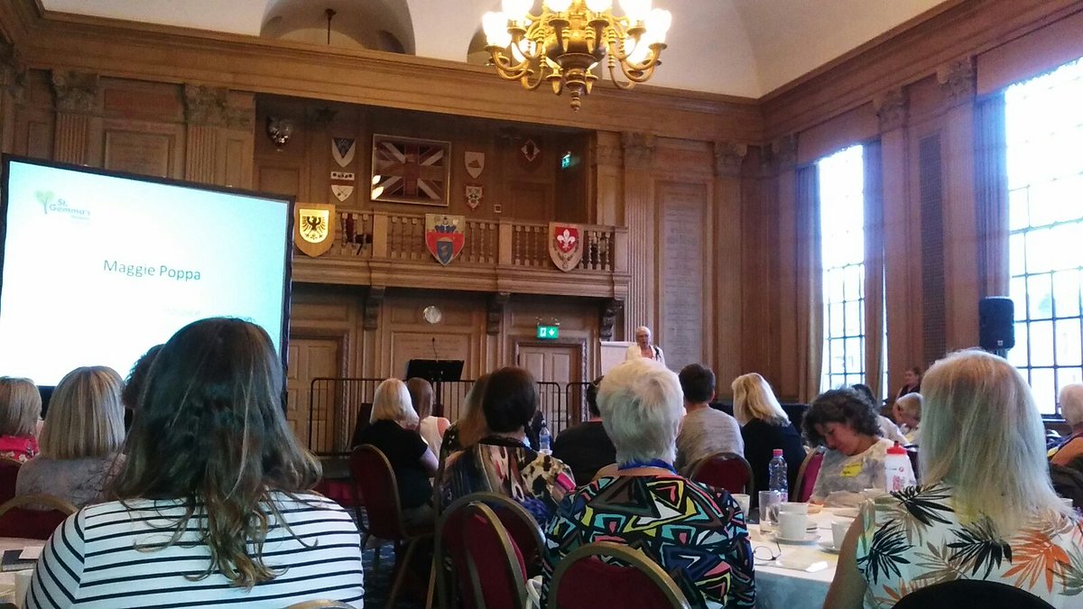 stgemmashospice's tweet photo. We're at #volconferenceleeds today. Our #volunteer ambassador, Maggie's talking on the importance of feedback for volunteers to feel valued. https://t.co/rDBqig8ROw