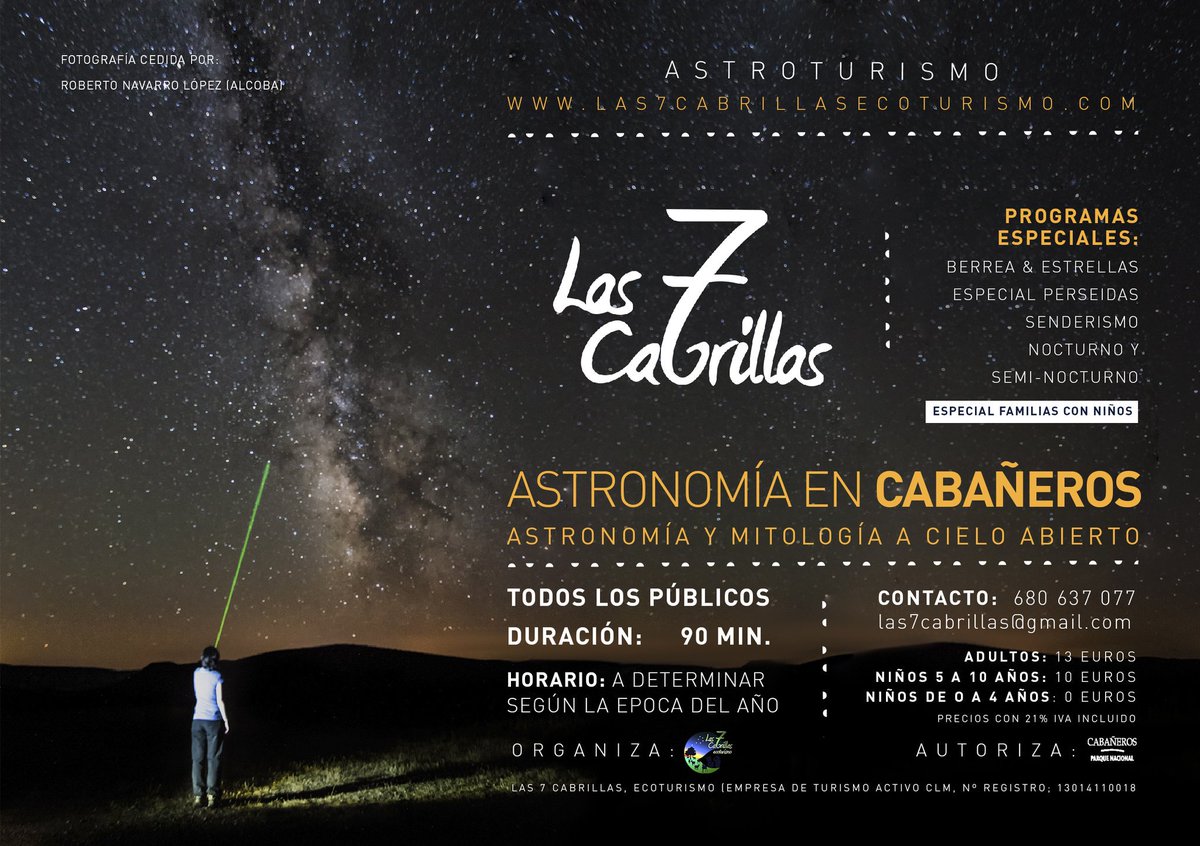 Llego el Verano! Vive la noche en #cabañeros todos los dias! <a href="/wikiCR/">wikiCR Ciudad Real</a> <a href="/SomosCiudadReal/">Somos de Ciudad Real</a>