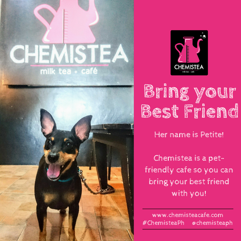ChemisteaCafe's tweet photo. We would love to meet your best friend...even if it's an iguana :)
#chemistea #chemisteaph #dogs #pets #cafe #coffeeshop #coffe #tea #manila https://t.co/5cHNvZxkh3