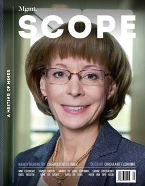 Interview (Dutch) with Nancy McKinstry CEO #WoltersKluwer on #DigitalTransformation #AI &amp; more <a href="/ManagementScope/">Management Scope</a> bit.ly/2sYHAGk