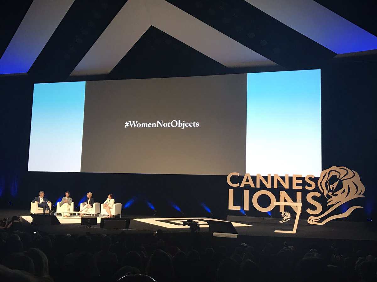 Marc, Sheryl, Tina and Madonna joining forces to #breakstereotypes #CannesLions2017