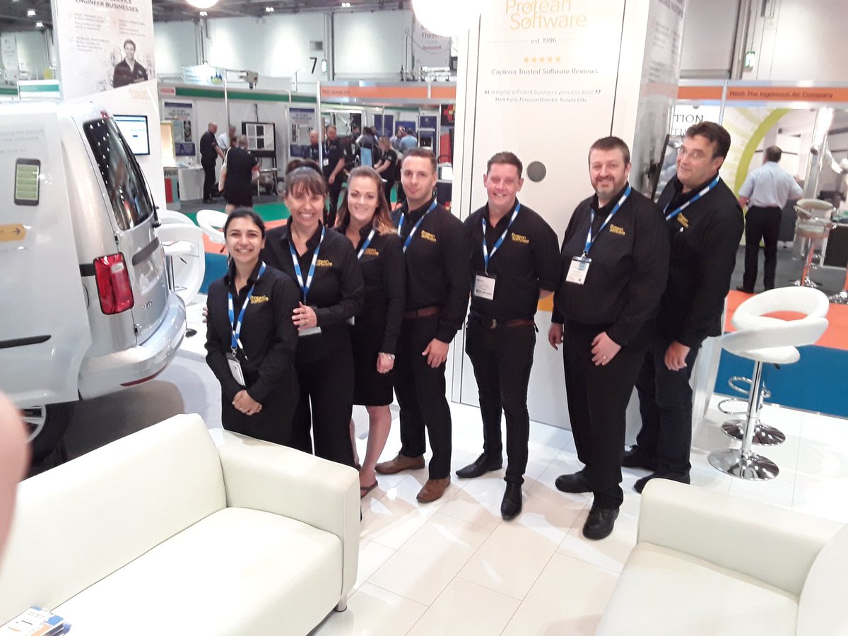 ProteanSoftware's tweet photo. A couple of house left to stop by and say hi to team Protean #FSME17 https://t.co/e49rUMUgmo
