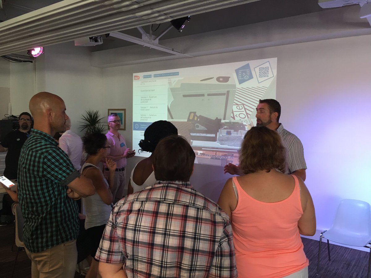 Et découvrir la réalité augmentée ! #innoformationTN