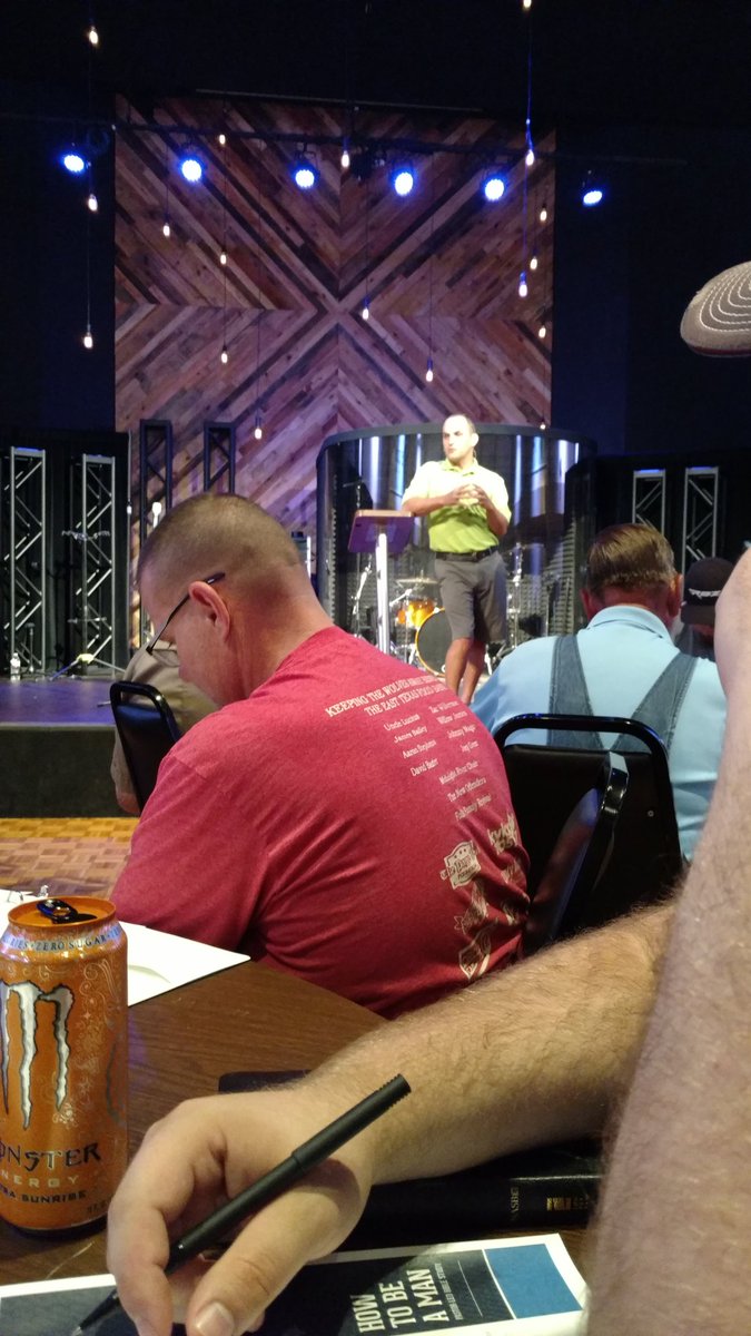 pastorteddy's tweet photo. "you can't keep Joy hidden!" @PastorGlynn @Mobberly #beaman #gettingfed @ManChurchETX @JBCLibertyCity #630AM https://t.co/7i7vhE6oeL