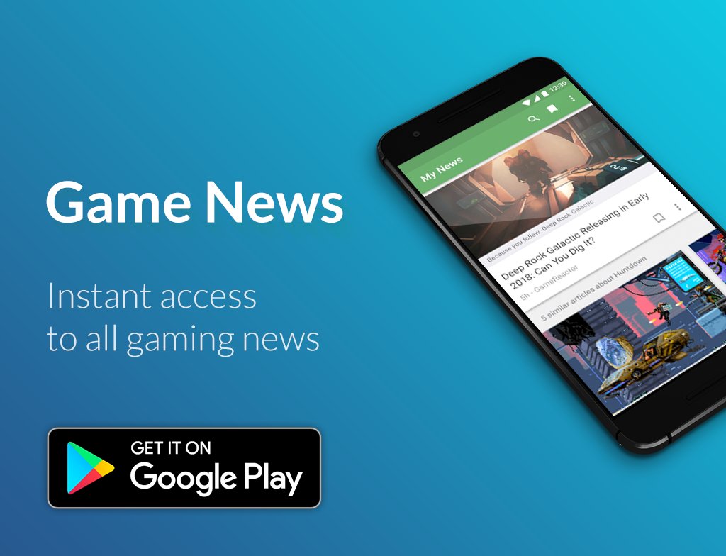 IGDBcom's tweet image. Our Game News app just got real! #OutofBeta #gaming 
Download the full app today &amp;amp; please show us some love! 🎮☺️👊
bit.ly/2tRPazt
