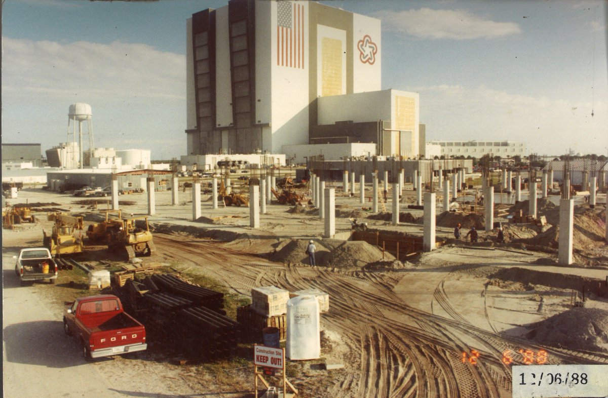 wjconstruction3's tweet image. #TBT to 1989, W&amp;amp;J built the @NASA Operations Support Building (OSB) #buildingbrevard #FloridaContractor