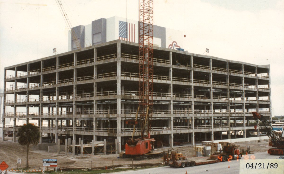 wjconstruction3's tweet image. #TBT to 1989, W&amp;amp;J built the @NASA Operations Support Building (OSB) #buildingbrevard #FloridaContractor