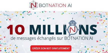 BotNationAI's tweet photo. 🚀Déjà 10 millions de messages échangés par les testeurs de la plateforme @BotNationA🤖🎉
Créez votre #bot gratuitement👉https://t.co/h2tHmYpwza https://t.co/38MBKXesji