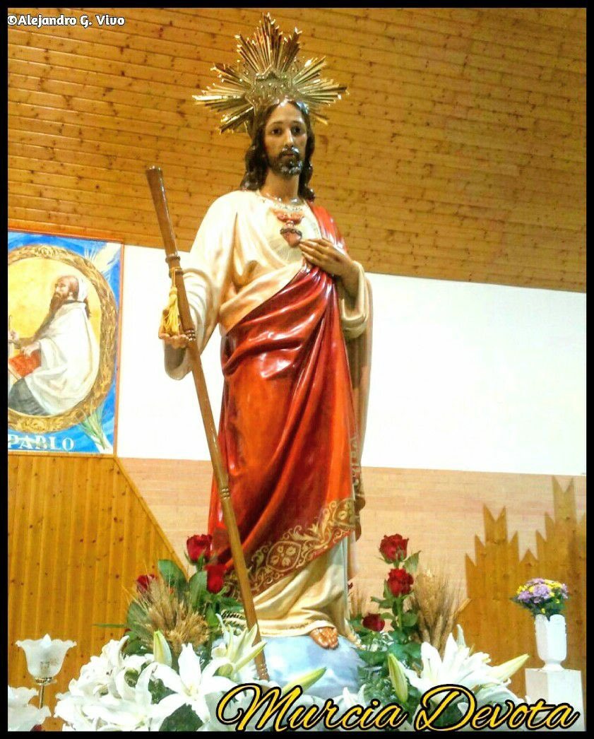 MurciaDevota's tweet photo. Sagrado Corazón de Jesús, EN VOS CONFÍO.

#SagradoCorazónRM
#SangoneraLaSeca 
#MurciaDevota https://t.co/koWcWiB9Jp