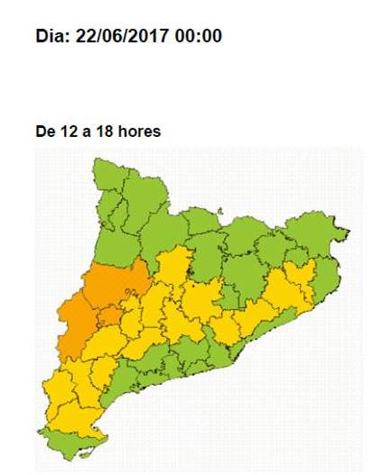 #ProteccioCivil activa l'Alerta #PROCICAT per l'#onadadecalor #onadacalor que afectarà Catalunya els propers dies premsa.gencat.cat/pres_fsvp/AppJ…