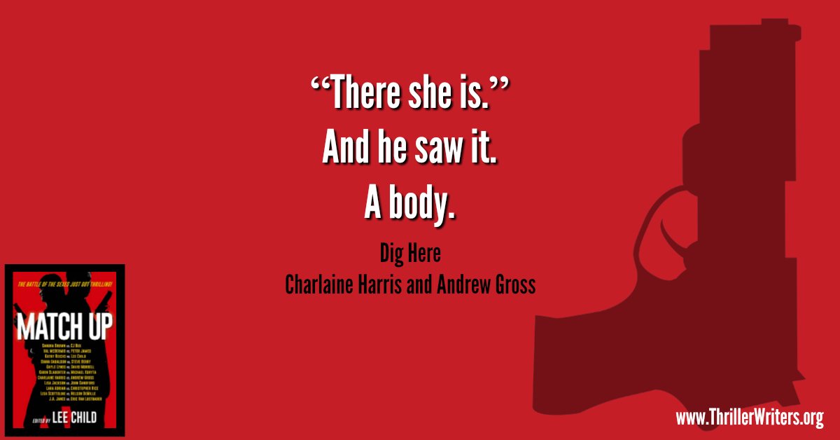 .<a href="/RealCharlaine/">Charlaine Harris</a> &amp; <a href="/The_AndrewGross/">Andrew Gross</a> present Harper Connelly and Ty Hauck in MATCHUP! Available now: thrillerwriters.org/match-up/ <a href="/simonschuster/">Simon & Schuster</a>