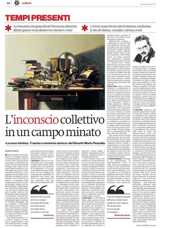 manifestolibri's tweet photo. Oggi recensione a "La voce minima" sul @ilmanifesto, firmata da #Finelli https://t.co/coeqeh9qxP https://t.co/p4w16OEIFU