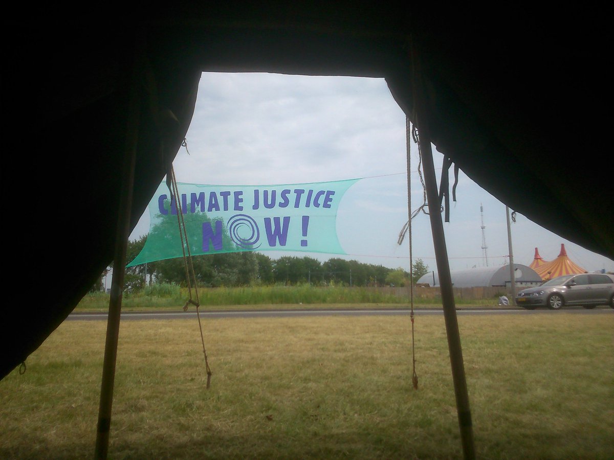 Camperen voor het klimaat - voor klimaatrechtvaardigheid! #coderood
