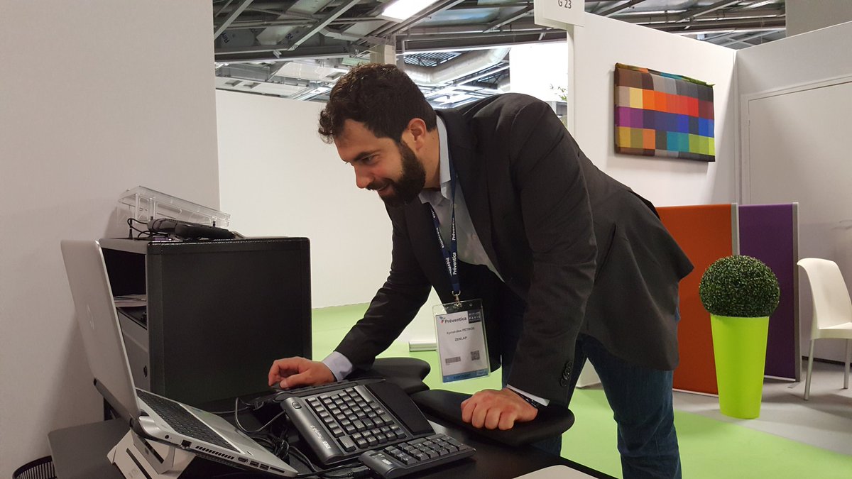 "L'ergonomie au coeur de la securité au travail" - Dernier jour au salon <a href="/Preventica/">Préventica</a> #PrevParis