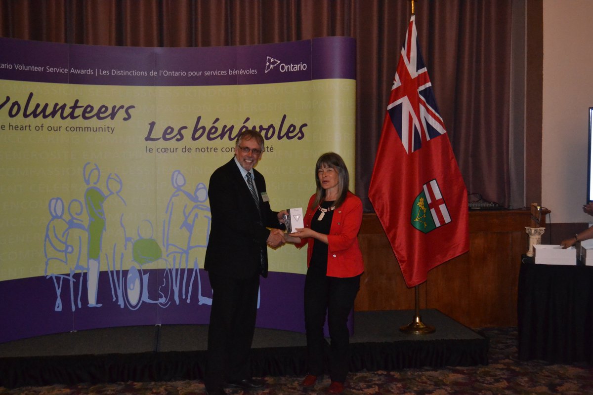 ongwanada's tweet photo. CEO Wade Durling received Volunteer Service Award at #OntarioHonours for his 10 years of service with #OADD @Laura_Albanese @SophieKiwala https://t.co/meQluZMRPZ