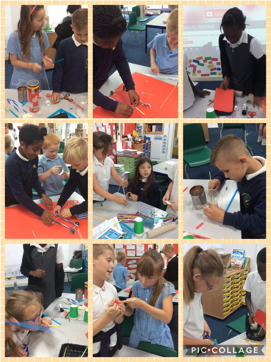 Y3WCPSJW's tweet photo. Creating our different powered cars for our Science challenge.#wcpsedu https://t.co/hvKVHmy6Qo