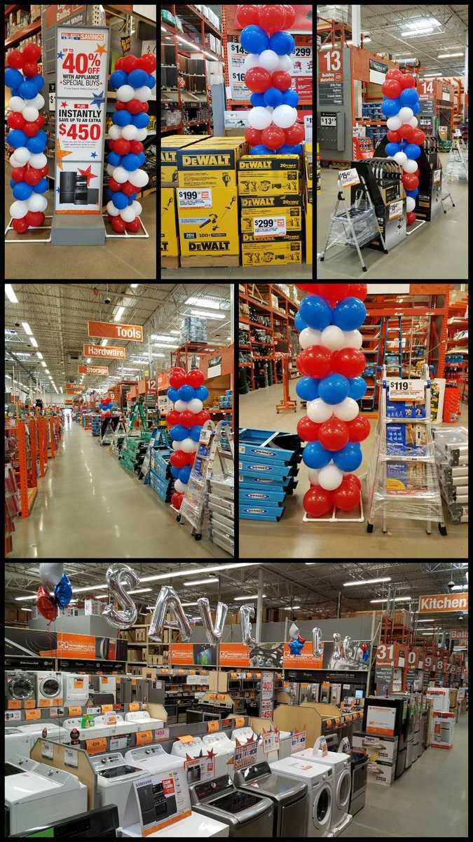 Amber Bone on Twitter: "🇺🇸 Save Big 🇺🇸 Home Depots Red White ...
