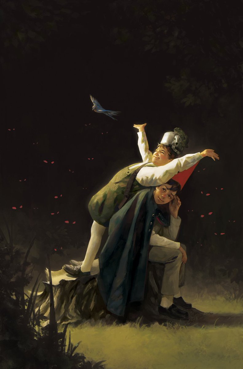 merkymerx's tweet photo. My cover for @boomstudios' Over The Garden Wall 2017 Special. I'm a big fan of this show! Was so happy to receive this assignment ❤️ https://t.co/JcgAZ5ngZT