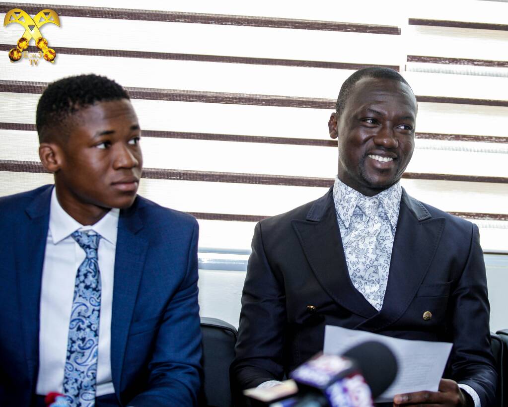 Upperwestregion's tweet photo. #Photos Abraham Attah pays courtesy call on the Minister of Education Dr.Matthew Opoku Prempeh #FreeSHS @EoN3_Tv
https://t.co/H5oMcOWIMN