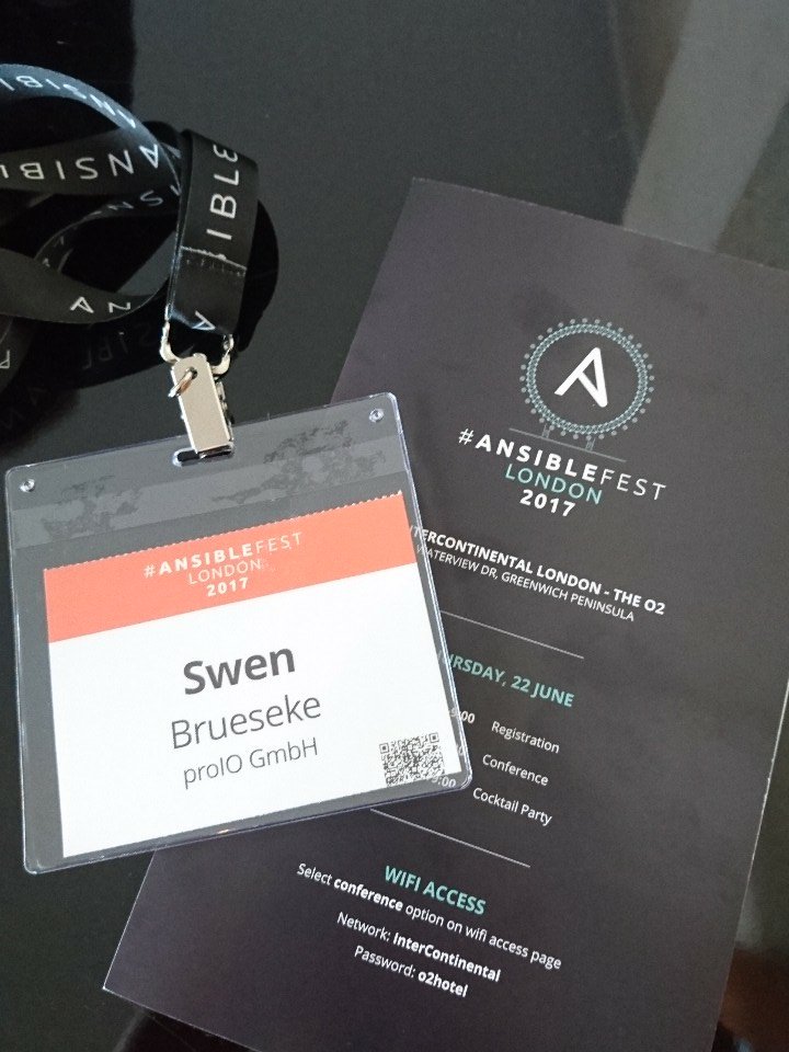 Enjoying greate keynotes and speeches #AnsibleFest