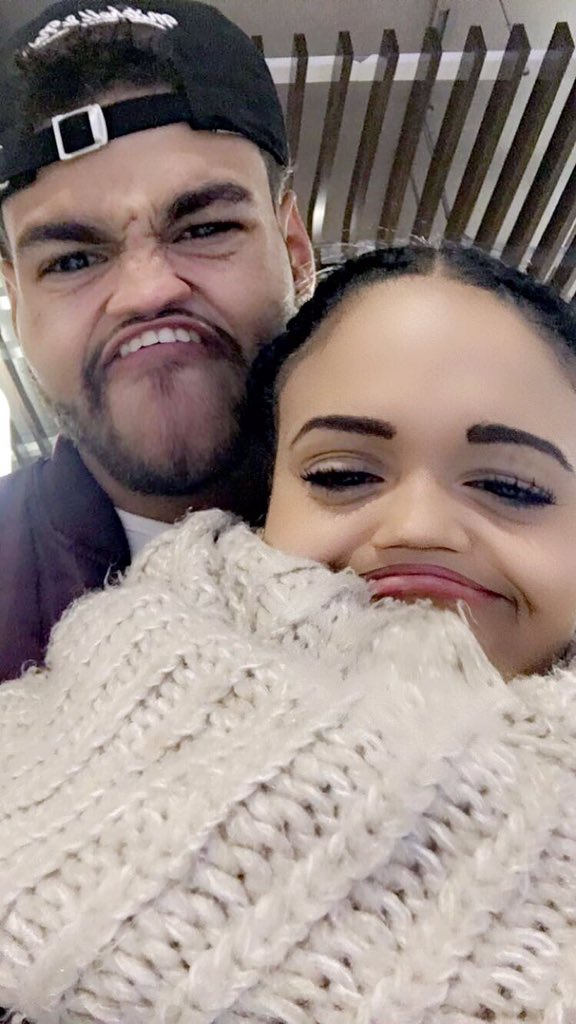 iamsabrinav's tweet photo. One year with the man that has me head over heels and more. Counting my blessings, I count you twice, I love you butthead💕✨ https://t.co/zy8PL4EmqR