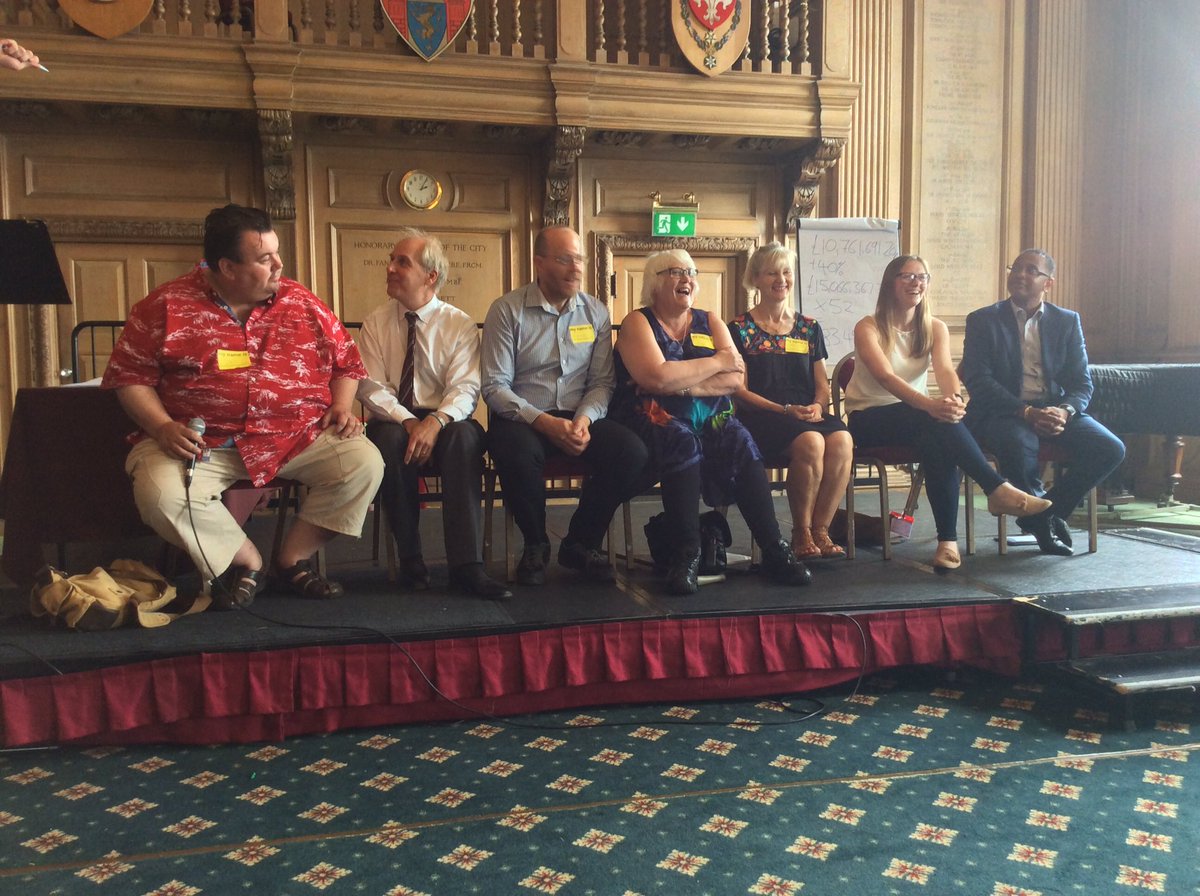 VolunteerLeeds's tweet photo. Panel ready for questions at #volconferenceleeds looking at how to welcome new volunteers and overcoming obstacles ..be inclusive #Leeds https://t.co/7ij448whiP