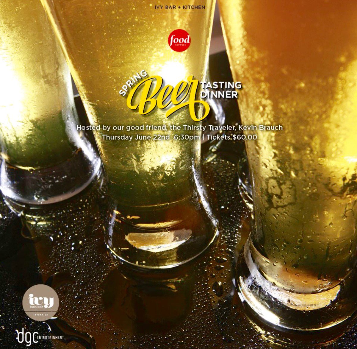 KevinBrauch's tweet photo. Get your tickets (If you still can!) Call @IvyBarKitchen (905) 333-4891- GET IN ON THIS! CHEERS! @OntCraftBrewers @bfp_news C U TONIGHT! https://t.co/tFEwczx6Wz