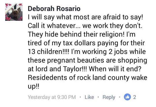 OJPACHV's tweet photo. .@MontefioreNyack We would like to make you aware that one of your RN's wrote yesterday the following about pregnant Hasidic women. https://t.co/t2ropDdHIK