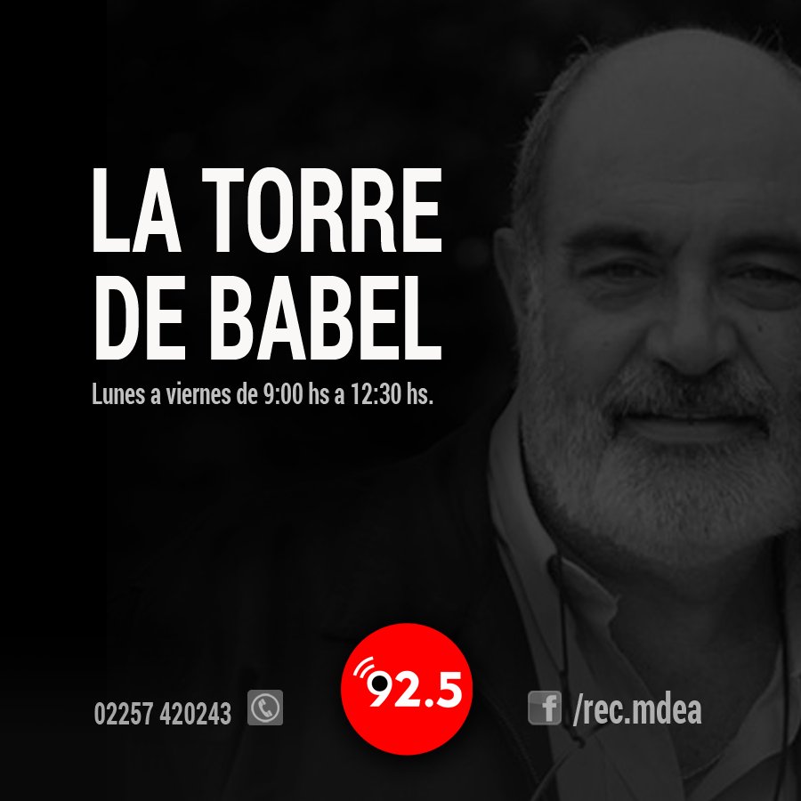 latorredebabell's tweet photo. Sumate a #LaTorredeBabel
#RecMdA #Radio #LaCosta https://t.co/rq2rH1NjJb