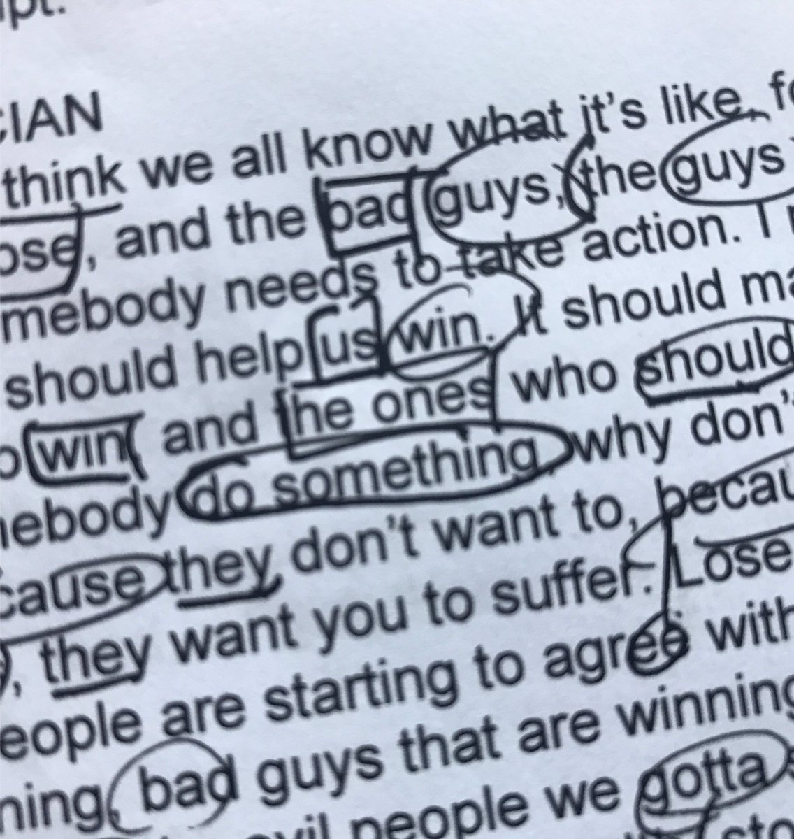 TheaterCreator's tweet photo. Putting on the #actor hat for a week. #playanalysis https://t.co/XRISqn12RL