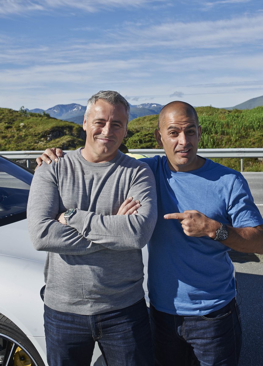 Matt LeBlanc filming 'Top Gear' 25 in Norway | FinalGear.com