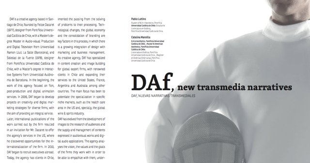 daf_agency's tweet photo. Discover how DAf uses #storytelling to construct "emotional bonds with the audience" in @RevistaDisenaUC's article: https://t.co/tz3ZdOHx9C https://t.co/goEERhRlzT