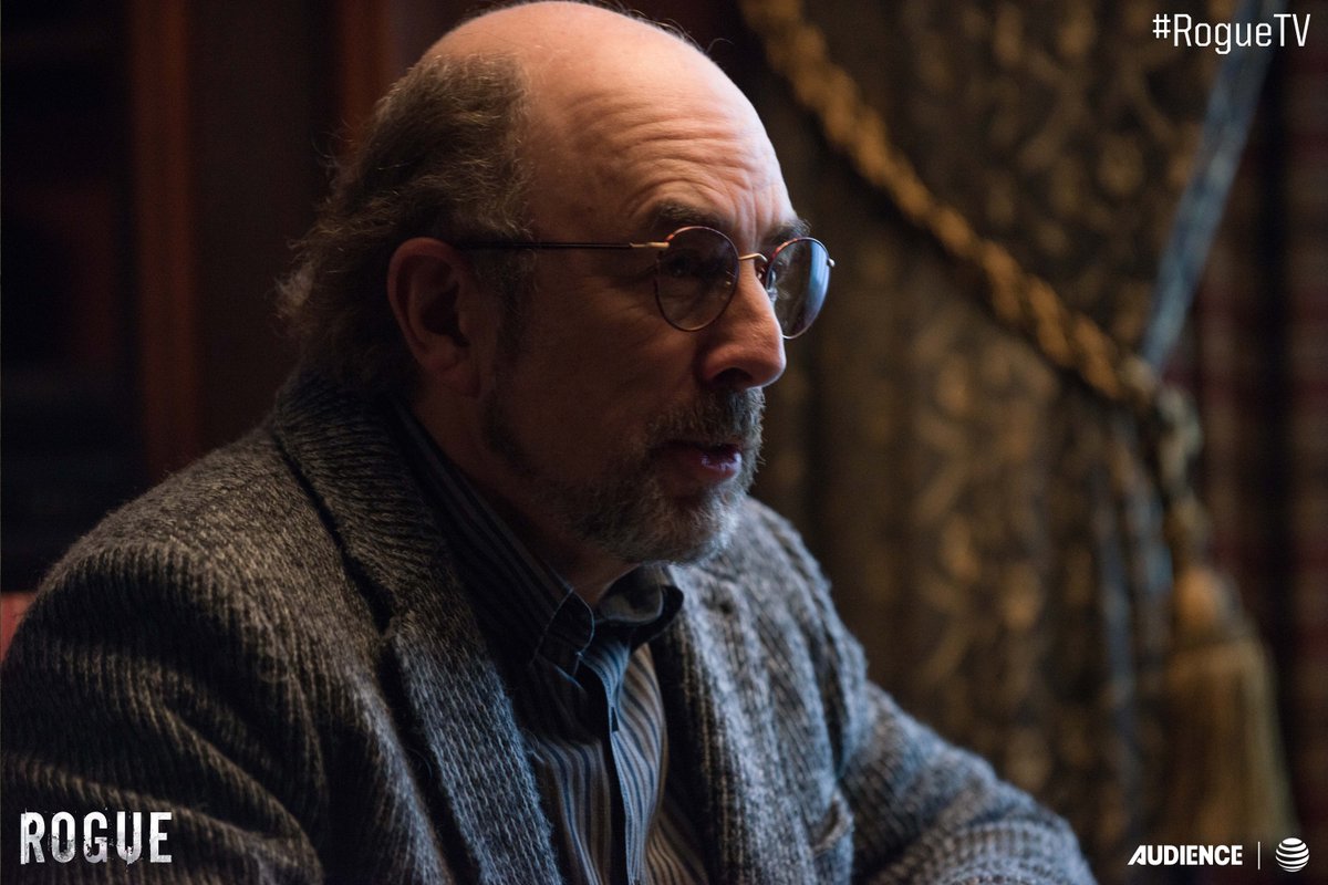 RogueAudience's tweet photo. Marty LOVES causing trouble. What would you say was the biggest problem he made? #RogueTV @Richard_Schiff https://t.co/jyAalGfK0K