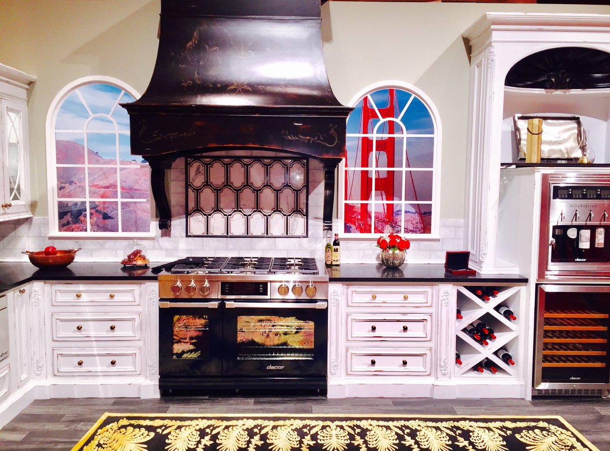 See the showcase we designed for Dacor at The Wynn in Las Vegas! Complete with a wine machine and windows overlooking the Golden Gate Bridge