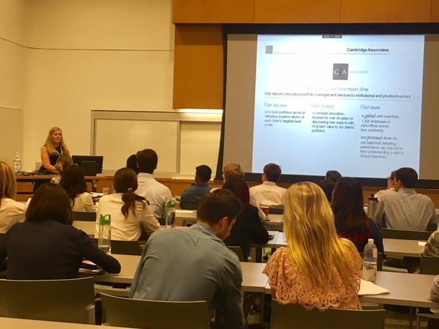 VUAccelerator's tweet image. Accelerator students got some helpful tips from Cambridge Associates, an investment consulting and advisory company! #accelerator2017