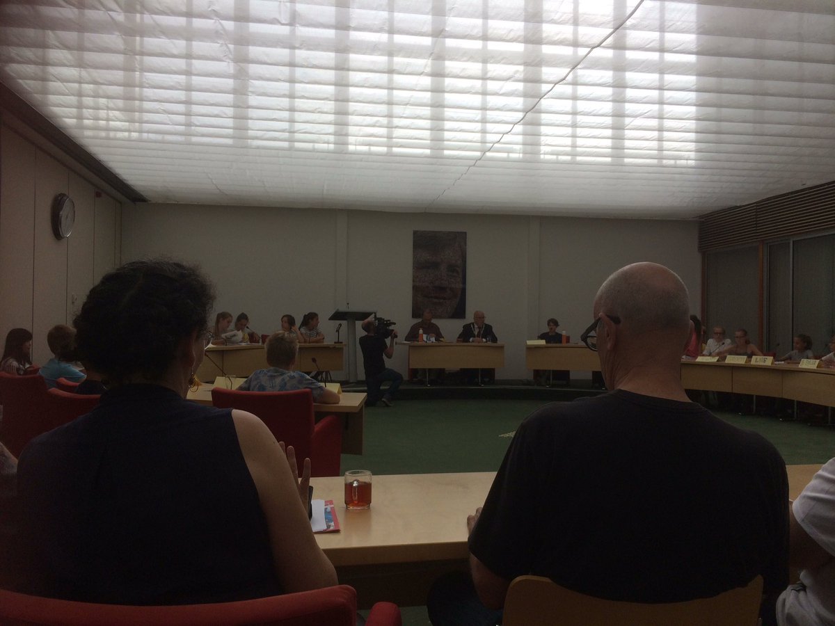 De kindergemeenteraad is van start gegaan. Spannend welk project het gaat halen.