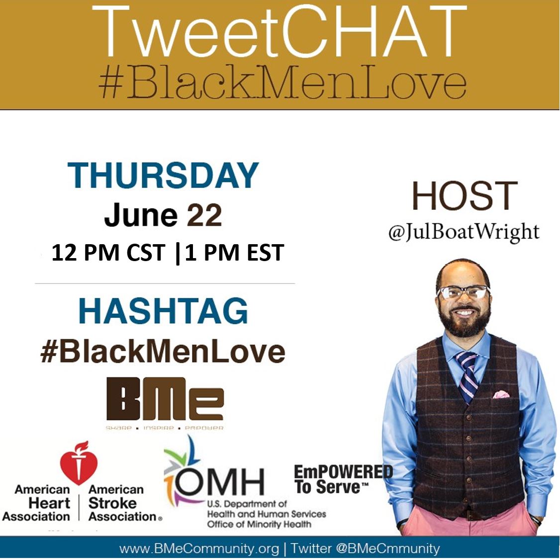 BMeDetroit's tweet image. Join @BMeCommunity @American_Heart @American_Stroke @MinorityHealth #BlackMenLove health discussion. @DoveSoars