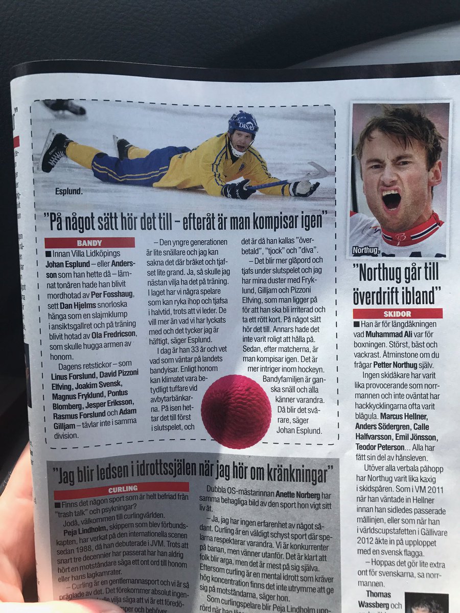 Bandygolfen (@bandygolfen) on Twitter photo 