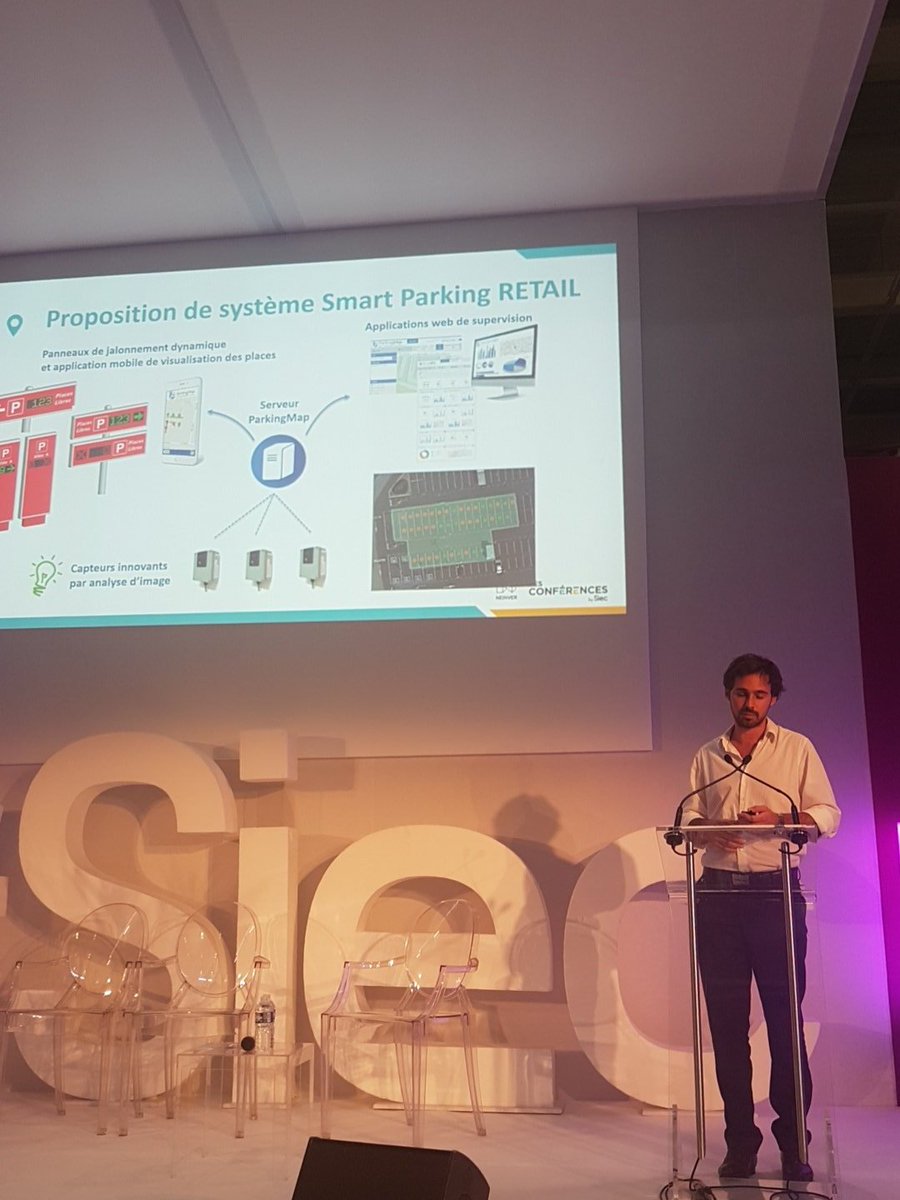 siec_online's tweet photo. Le directeur du dvt de @ParkingMap1 présente sa solution de parking connecté
#startup #Sieclab https://t.co/uGvh4O9cO9