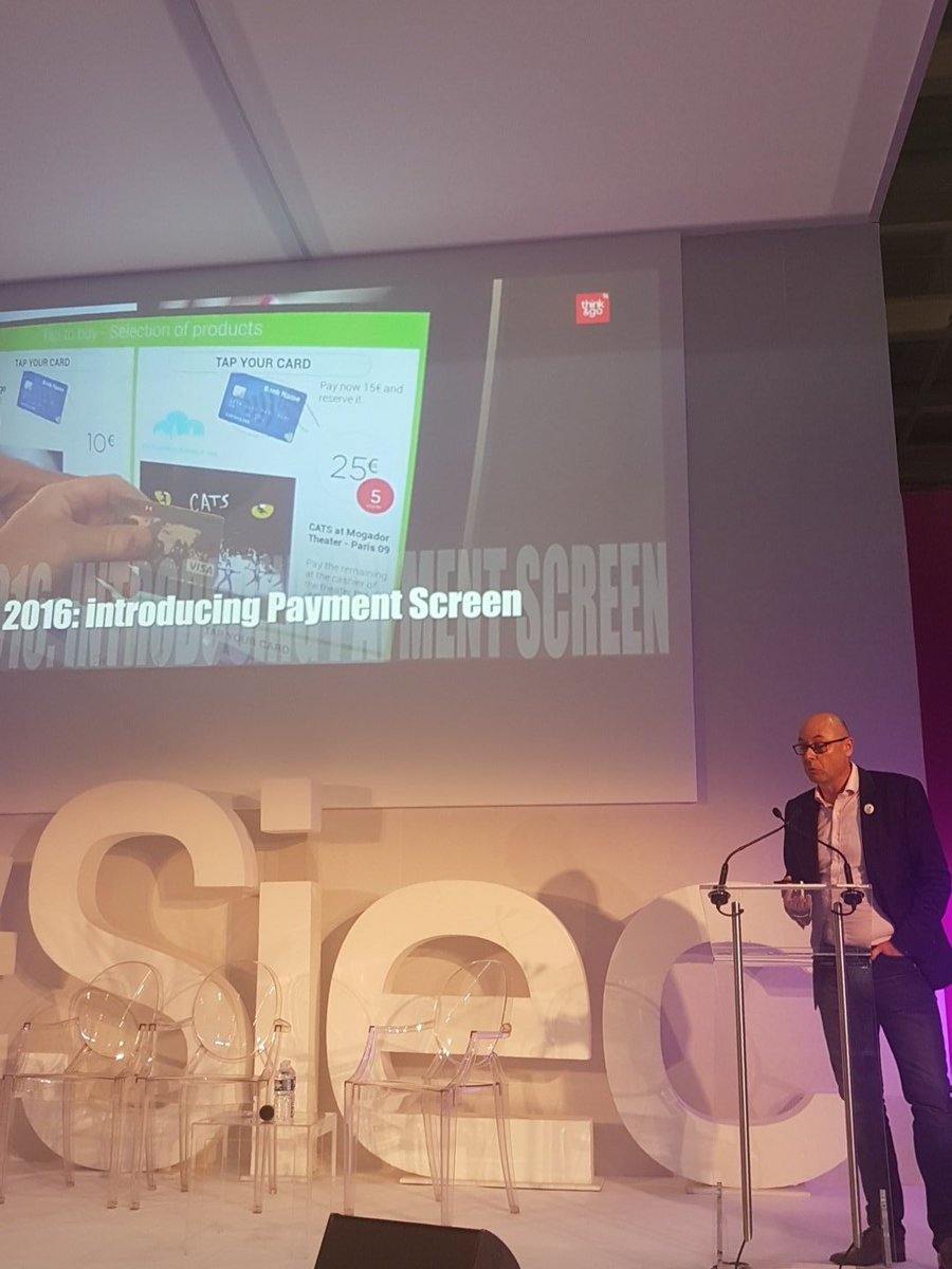 siec_online's tweet photo. Avec @thinkandgonfc les écrans deviennent intelligents et connectés grâce au #NFC
#startup #Sieclab https://t.co/Loggoem9ik