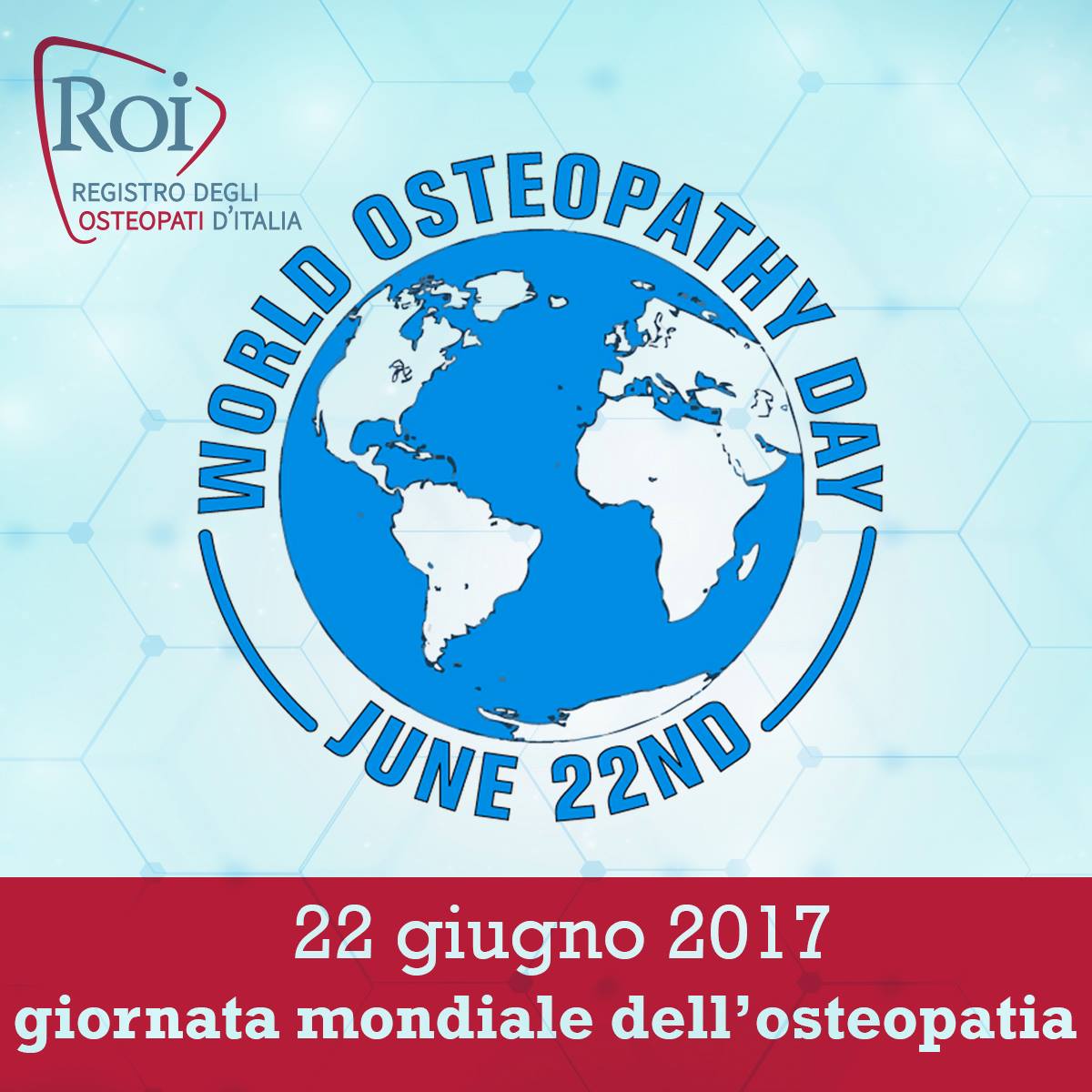 Atsai_ROI's tweet photo. Oggi compiamo 143 anni. Auguri osteopati! 
#WorldOsteopathyDay #WorldOsteopathyDay17 https://t.co/BjMNM7GQTC