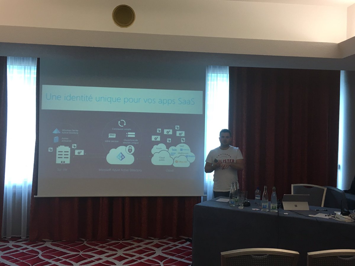 aOSComm's tweet photo. Une identité unique dans le #Cloud #AAD @MaximeRastello #aOSGeneve https://t.co/5keV6YBxrx