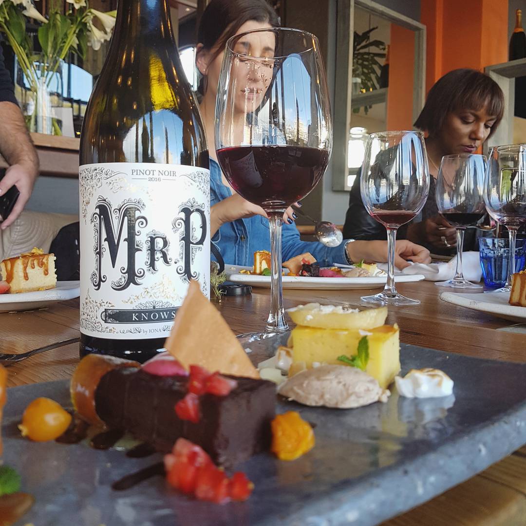 Mondiall_SA's tweet photo. Before we knew it, we were onto dessert! Mr P by @IonaWines paired so well with our Chocolate Noir Tart. #MondiallWinterMenu https://t.co/oeMgTk3lId