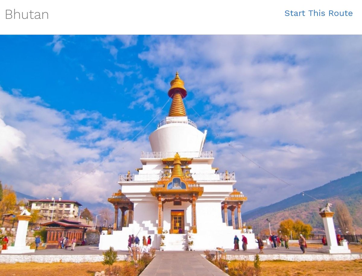 Explore  one of the world's most isolated &amp; peaceful nations nestling in the folds of the Himalayan Mountains -- > ow.ly/6FL930cN6at