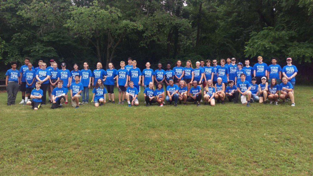 ciachief's tweet photo. WCPS's first ever STEM camp at Fairview Outdoor School! @wcpsmd @Maryland_CTE https://t.co/spzywNSUm0