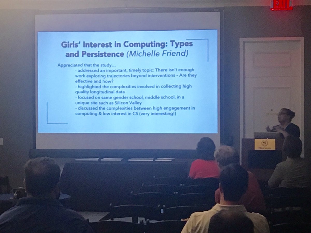 CSCL2017's tweet image. Paper Sessions &quot;Examining the Development of Interest and Skills in Computational Sciences&quot; and &quot;Innovative Assessment in STEM&quot;.