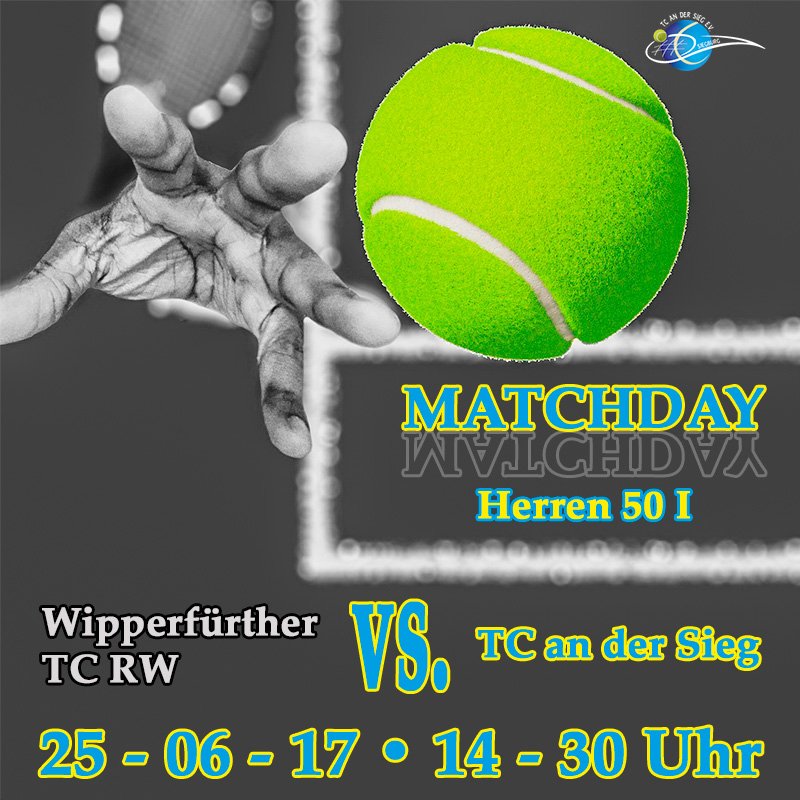 TCAnDerSieg's tweet photo. Herren 50 I zu Gast beim Wipperfürther TC RW https://t.co/FtTgqxawEj
